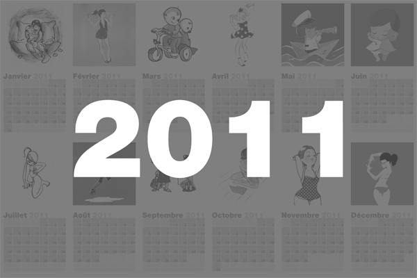 Bonus - calendrier 2011, janv. 2011