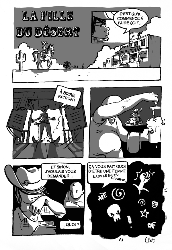 Strip - La fille du désert, sept. 2011