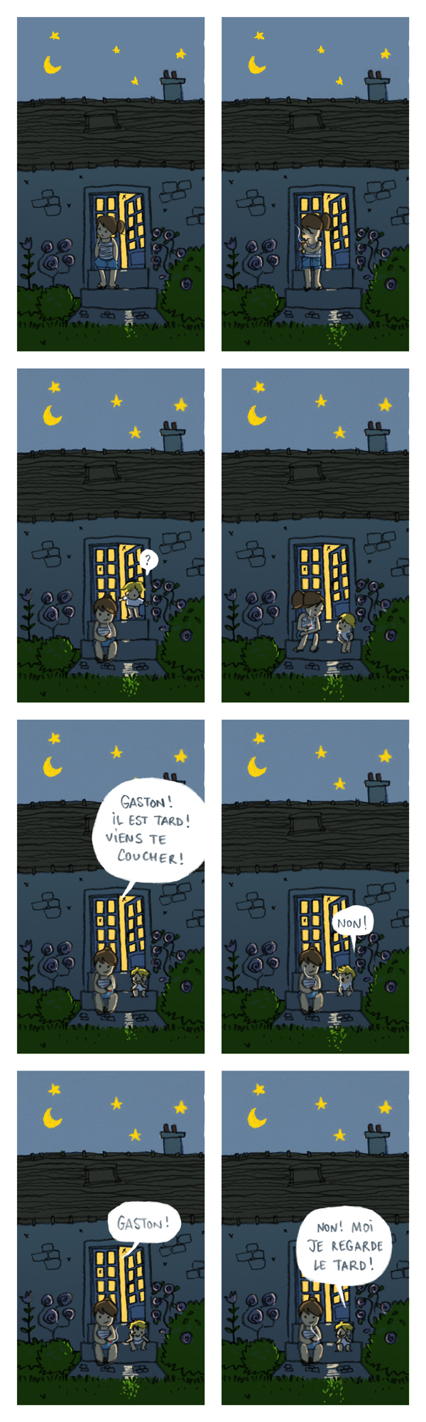 Strip - Par une chaude soirée d'été, août 2011