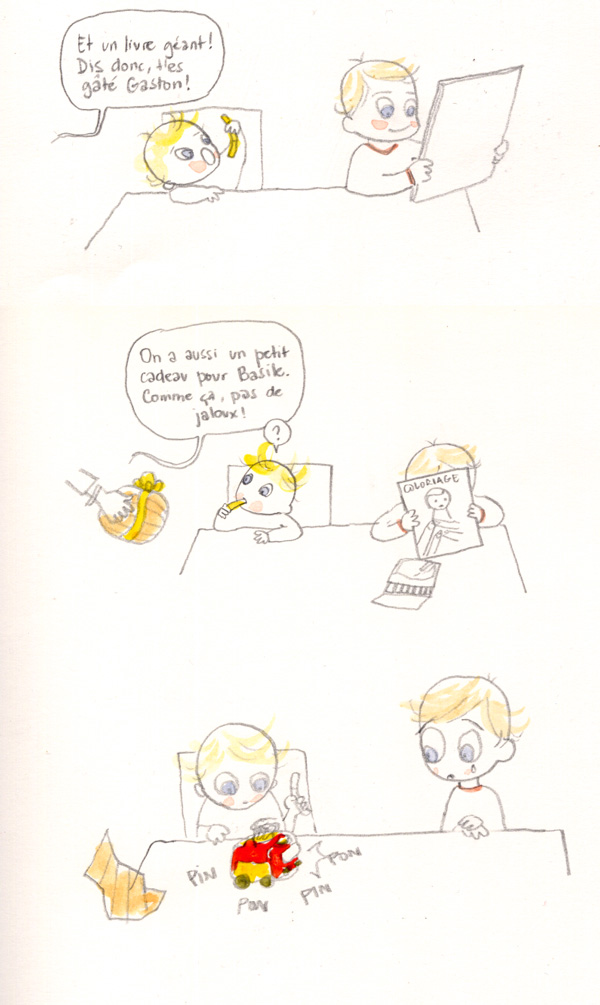 Strip - Pas de jaloux 2/2, janv. 2012